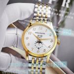 High Quality Replica Patek Philippe Grand Complications White Dial 2-Tone Gold Watch